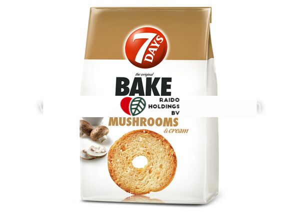 Bake Rolls 7 Days Mushroom And Cream 70 g