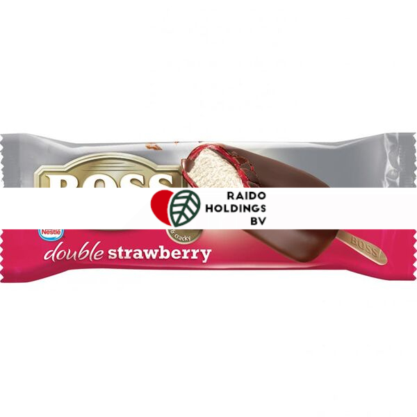 BOSS Ice Cream DOUBLE Strawberry 78g