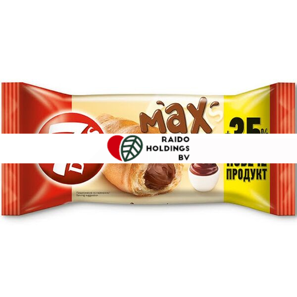 Croissant 7 Days Max Cocoa 80 g + 35% Gratis
