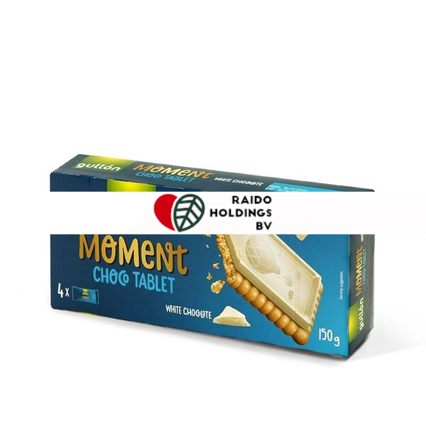 Gullon Choco Tablet Blanco Caja 150 g