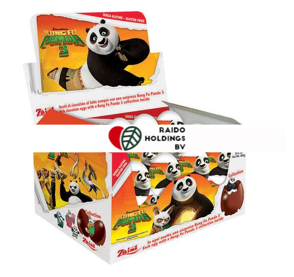 Zaini Kung Fu Panda Chocolate Eggs 20 g
