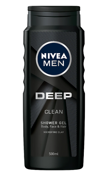 Nivea Shower Gel Deep Black 500ml