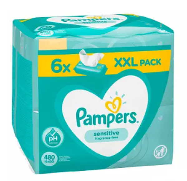 PAMPERS SERV SENSITIVE (6*80)