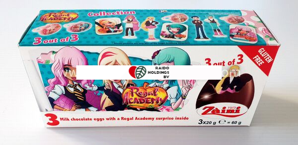 Regal Academy Chocolate Eggs 3 x 20 g