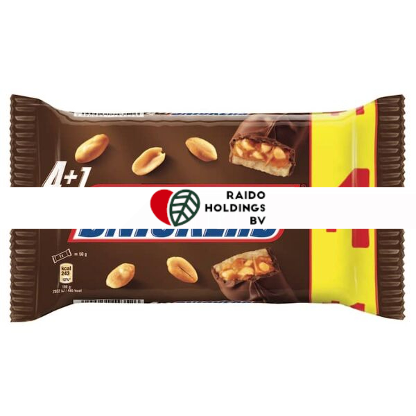 Snickers Multipack 250 g (4+1)