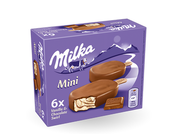 Milka Ice Cream Mini Sticks 6x50ml