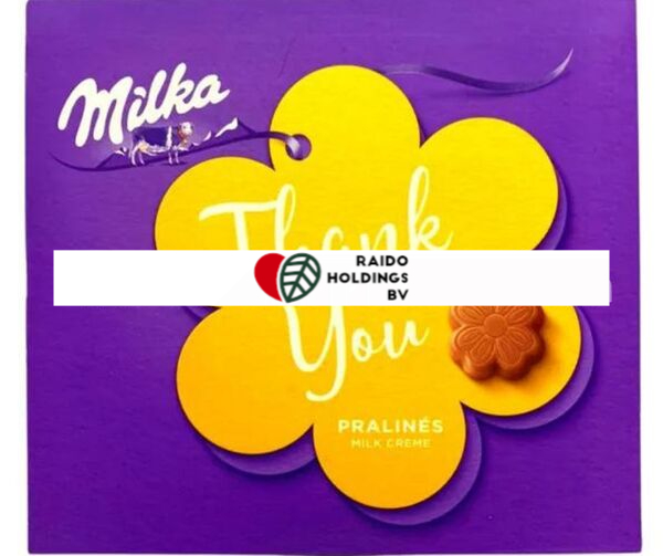 Milka Pralines Thank you Milk Cream 110g