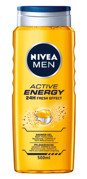 Nivea Shower Gel Men Active Energy 500ml